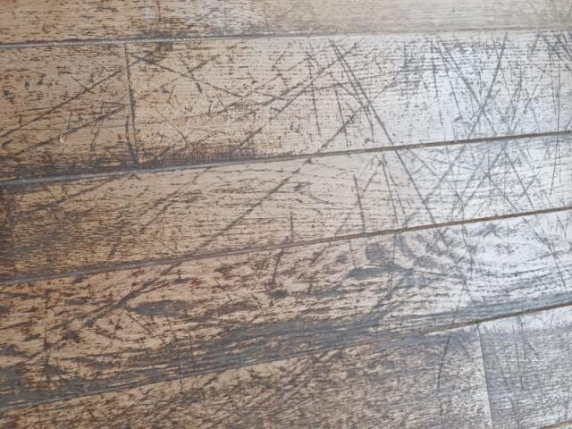Rénovation d'un parquet 